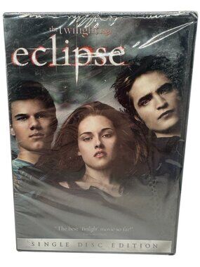The Twilight Saga Eclipse Single Disc Edition DVD PG13 Kristen Stewart Summit